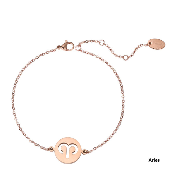 Constellation Anklet Unique Gold Plated Titanium Steel Jewelry Accessories Gift for Women