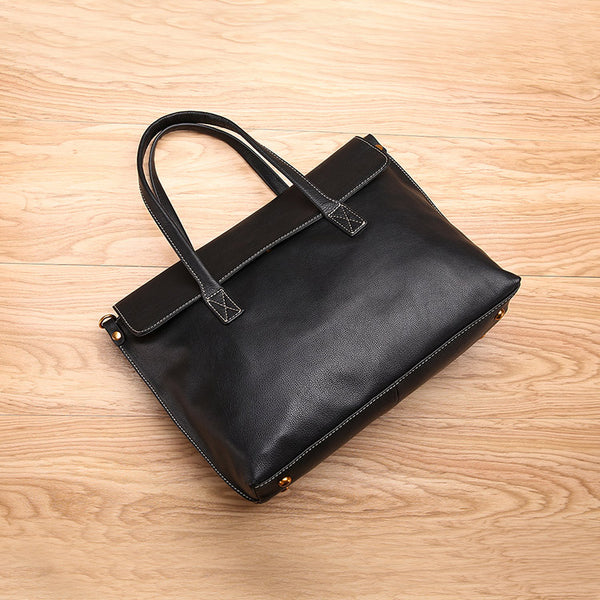 Beige Leather Womens Handbags Work Bags Shoulder Bag for Women