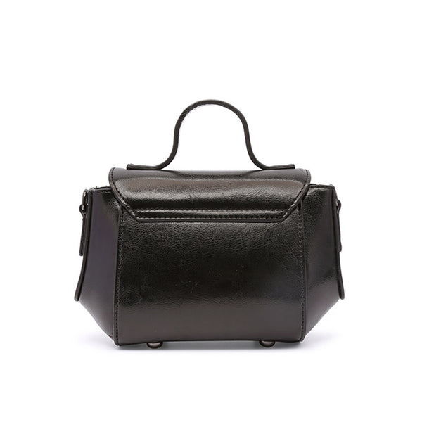 Black Leather Womens Crossbody Bags Leather Handbags for Women cool