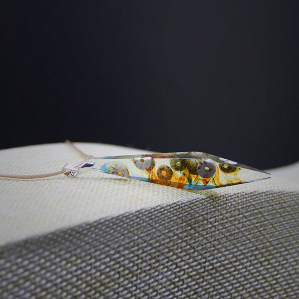 Bodhi Resin Pendant Necklace Unique Handmade Jewelry Accessories Women Men lovers jewelry