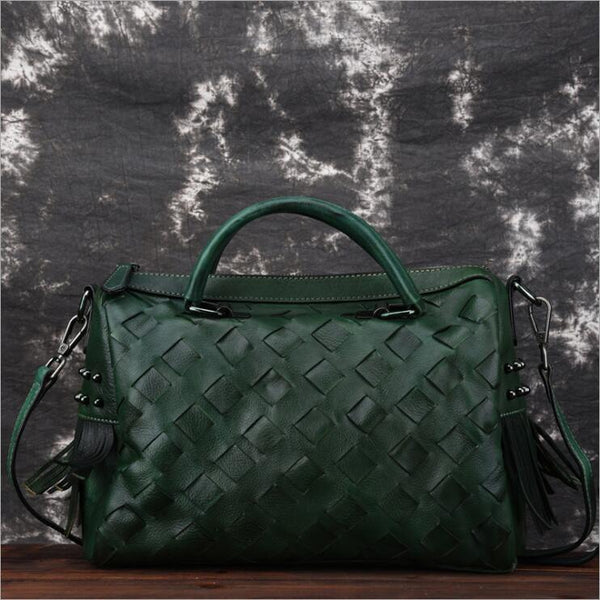 Boho Women's Leather Handbags Purse Crossbody Sling Bag For Women Accessories