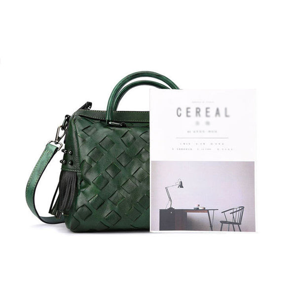 Boho Women's Leather Handbags Purse Crossbody Sling Bag For Women Boutique