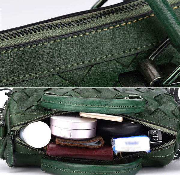 Boho Women's Leather Handbags Purse Crossbody Sling Bag For Women Stylish