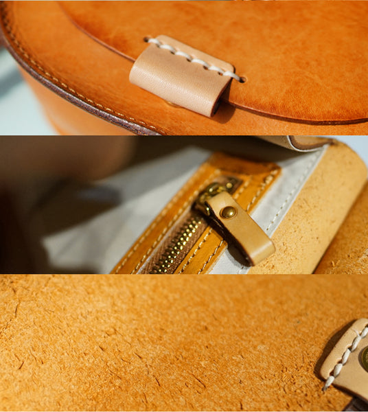 Leather Crossbody Purse Cross Shoulder Bag For Women Cowhide