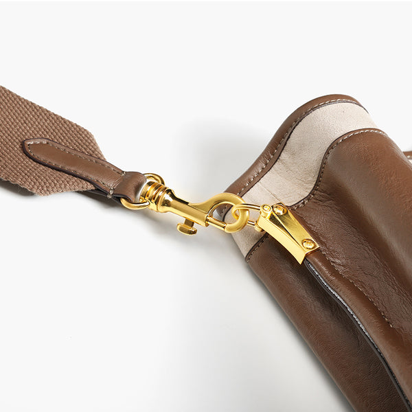 Brown Leather Womens Handbags Shoulder Bag Bucket Bag for Women beautiful