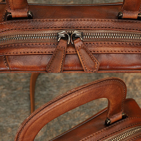 Brown Womens Designer Leather Handbags Small Crossbody Purse for Women Designer