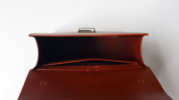 Brown Womens Square Leather Satchel Backpack Purse Small Rucksack For Women Inside