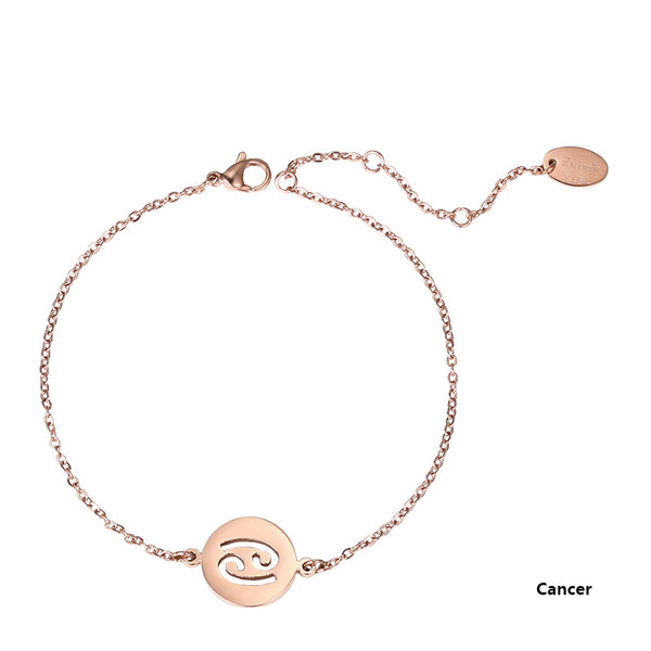 Constellation Anklet Unique Gold Plated Titanium Steel Jewelry Accessories Gift for Women