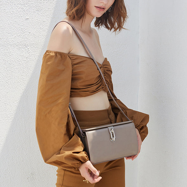 Chic Black Leather Womens Crossbody Bags Purse Shoulder Bag for Women best