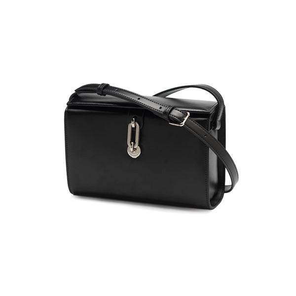 Chic Black Leather Womens Crossbody Bags Purse Shoulder Bag for Women fashion