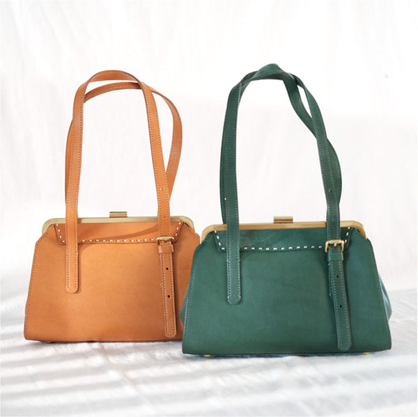 Chic Ladies Genuine Leather Cross Shoulder Bag Handbags For Women Chic