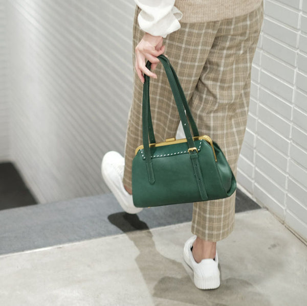 Chic Ladies Genuine Leather Cross Shoulder Bag Handbags For Women Cute