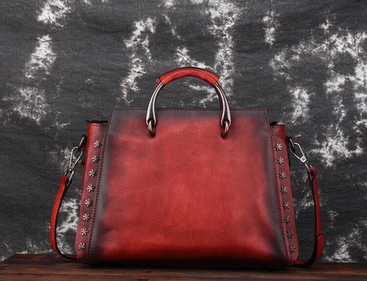 Chic Ladies Small Leather Crossbody Bag Purse Genuine Leather Handbags For Women