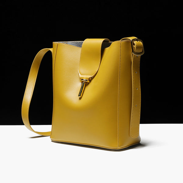 Chic Leather Womens Tote Bag