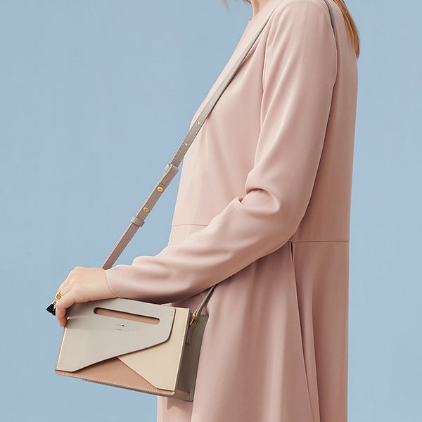 Chic Women's Leather Crossbody Bags Puese Leather Shoulder Bag designer