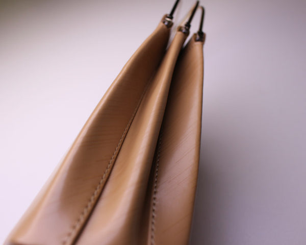 Chic Womens Beige Leather Tote Bag Leather Handbags for Women Genuine Leather