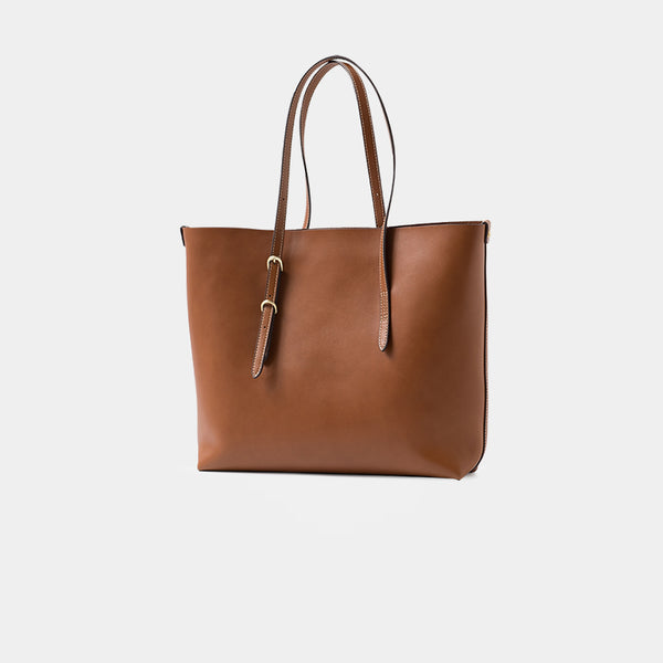 Chic Womens Brown Leather Tote Bag Leather Handbags for Women best