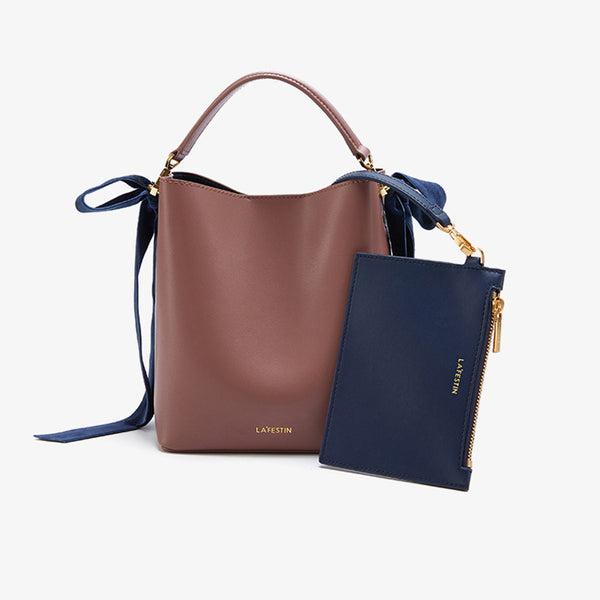 Chic Womens Bucket Bag Leather Handbags Crossbody Bags for Women Boutique