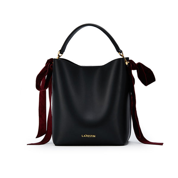 Chic Womens Bucket Bag Leather Handbags Crossbody Bags for Women beautiful