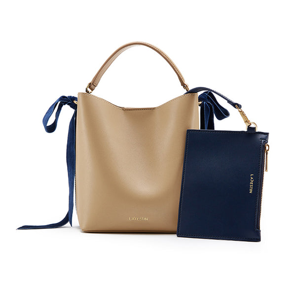 Chic Womens Bucket Bag Leather Handbags Crossbody Bags for Women best