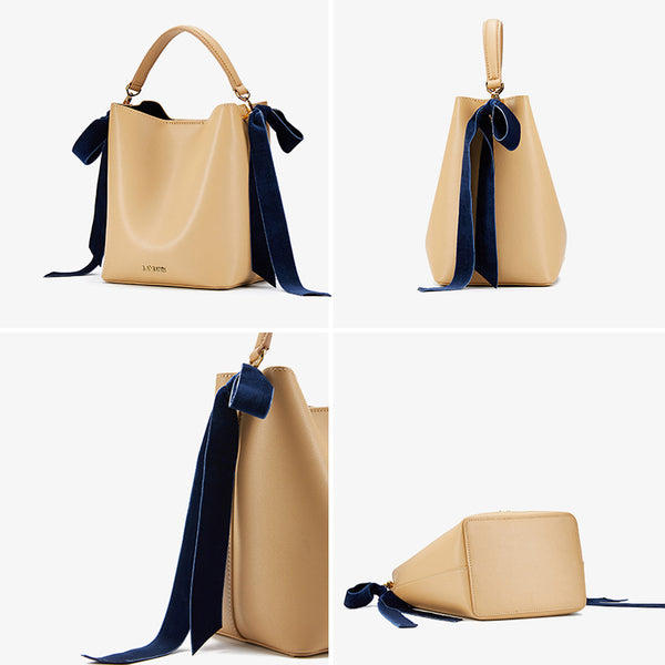 Chic Womens Bucket Bag Leather Handbags Crossbody Bags for Women gift