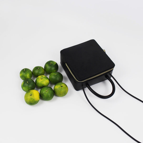 Chic Womens Cube Bag Leather Crossbody Bags Purse Handbags for Women Boutique