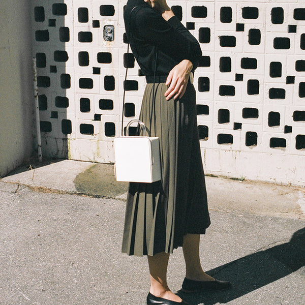 Chic Womens Cube Bag Leather Crossbody Bags Purse Handbags for Women