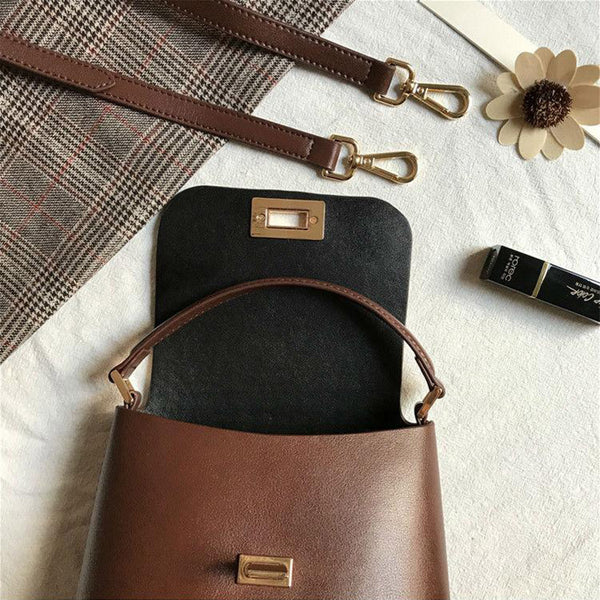 Chic Womens Leather Crossbody Bags Leather Handbags for Women chic