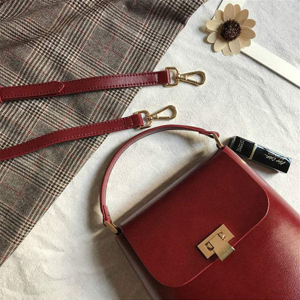 Chic Womens Leather Crossbody Bags Leather Handbags for Women