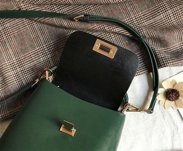 Chic Womens Leather Crossbody Bags Leather Handbags for Women small