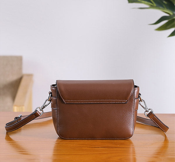 Chic Womens Leather Satchel Bag Crossbody Bags Purse for Women chic