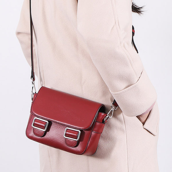 Chic Womens Leather Satchel Bag Crossbody Bags Purse for Women cute