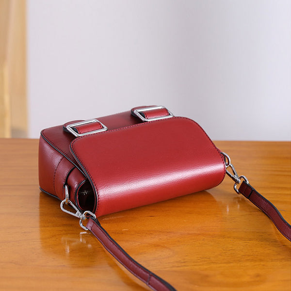 Chic Womens Leather Satchel Bag Crossbody Bags Purse for Women gift idea