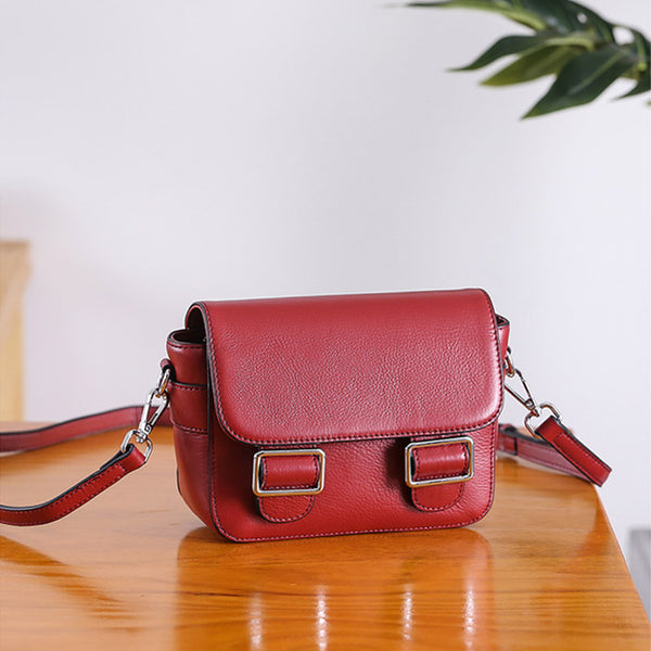 Chic Womens Leather Satchel Bag Crossbody Bags Purse for Women gift