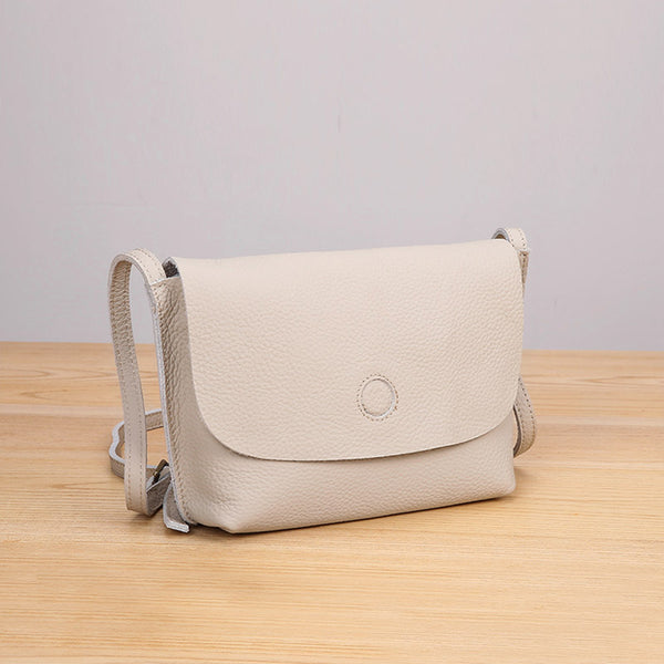 Chic Womens Leather Satchel Bag Small Crossbody Bags Purses for Women Designer