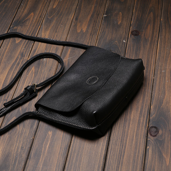 Chic Womens Leather Satchel Bag Small Crossbody Bags Purses for Women