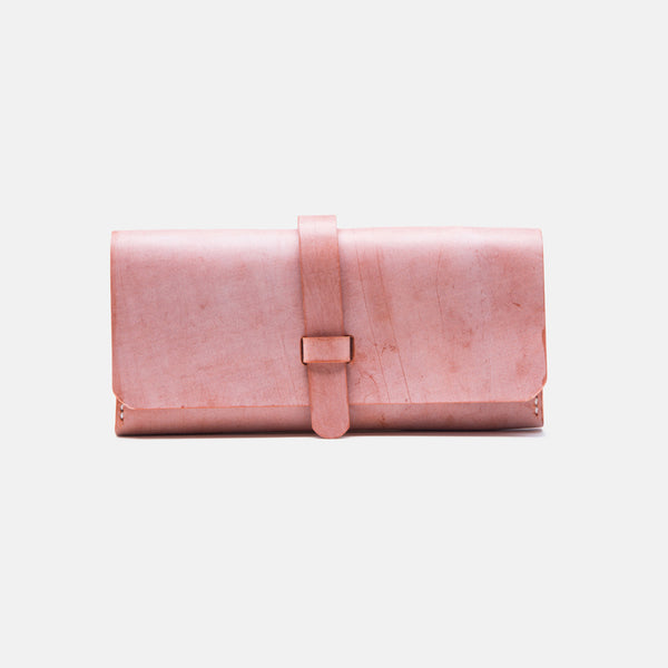 Chic Womens Pink Leather Long Wallets Clutch Bags Purses for Women chic