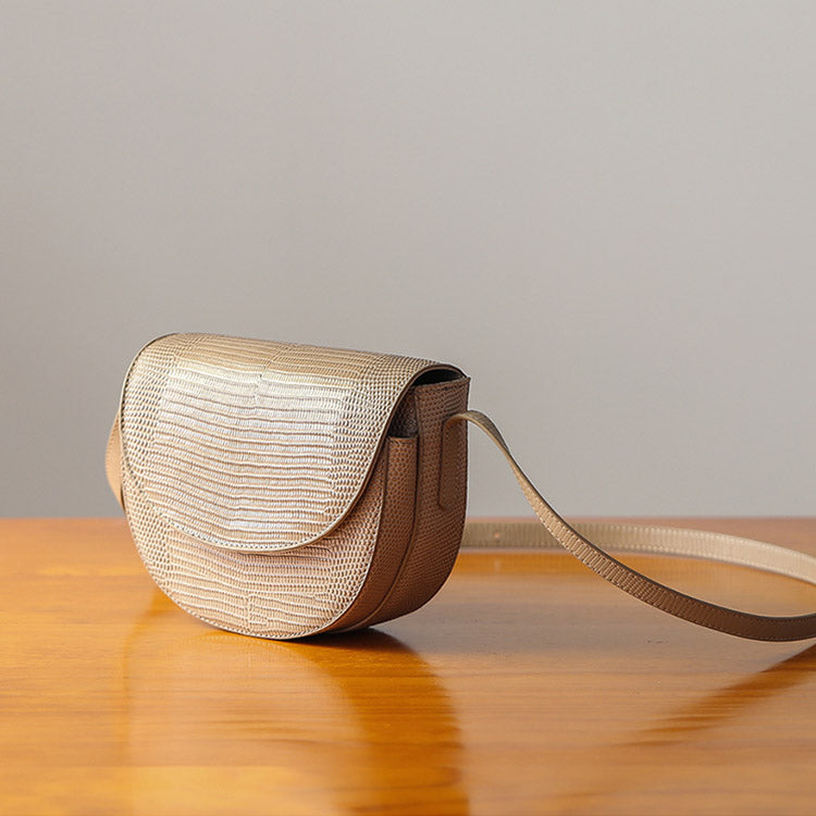 Chic Womens Small Leather Satchel Bag Crossbody Bags for Women Genuine Leather