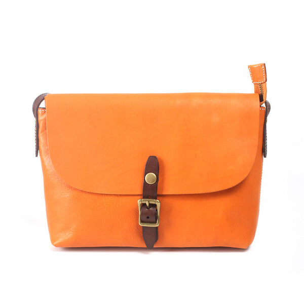 Classic Womens Green Leather Satchel Bag Crossbody Bags Shoulder Bag beautiful