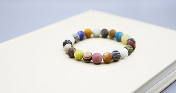 Colourful Beads Bracelet Handmade Couple Jewelry Accessories Women