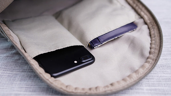 Womens Cool Canvas And Vegan Leather Backpacks Rucksack Purse For Women Inside