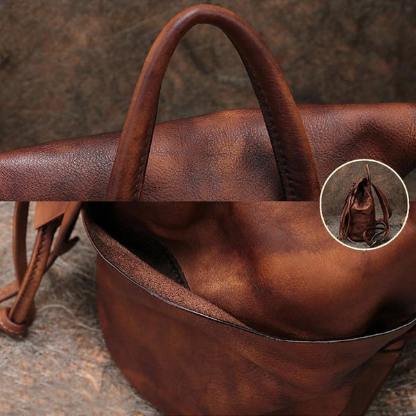 Cool Tassel Women Leather Backpack Purse Designer Backpacks for Women Chic