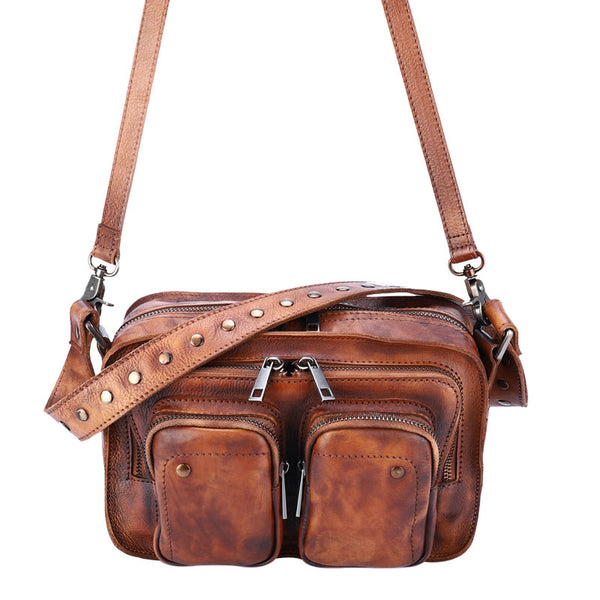 Cool Women's Leather Crossbody Sling Bags Purse Shoulder Bag for Women Affordable