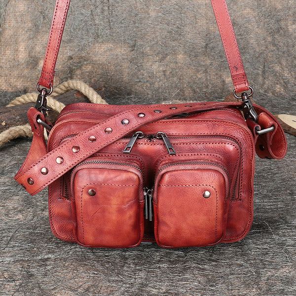 Cool Women's Leather Crossbody Sling Bags Purse Shoulder Bag for Women Beautiful