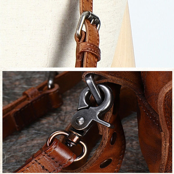 Cool Women's Leather Crossbody Sling Bags Purse Shoulder Bag for Women Durable