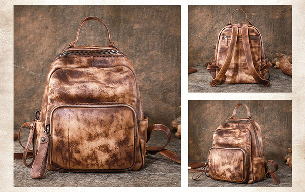 Cute Womens Leather Bucket Shoulder Bag Purse Handbags for Women Designer