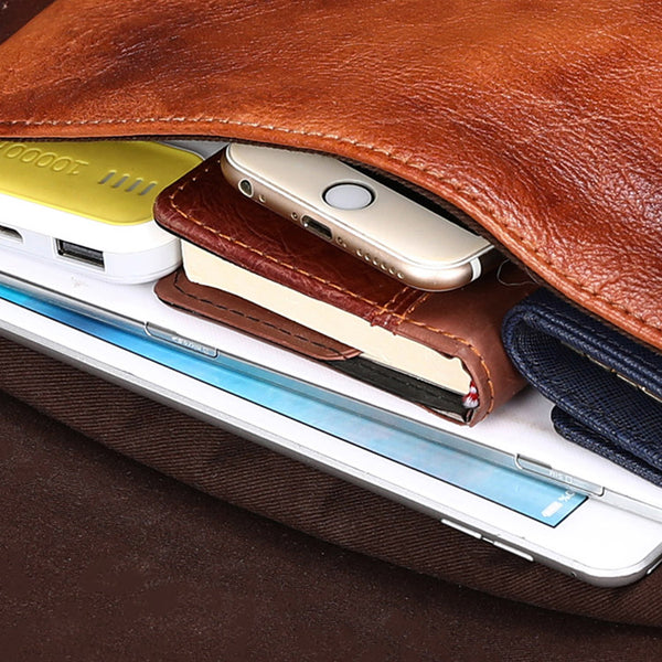 Cool Womens Genuine Leather Backpack Purse Backpacks for Women Brown