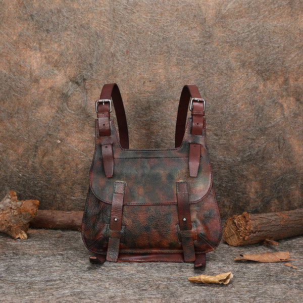 Cool Womens Genuine Leather Backpack Purse Backpacks for Women