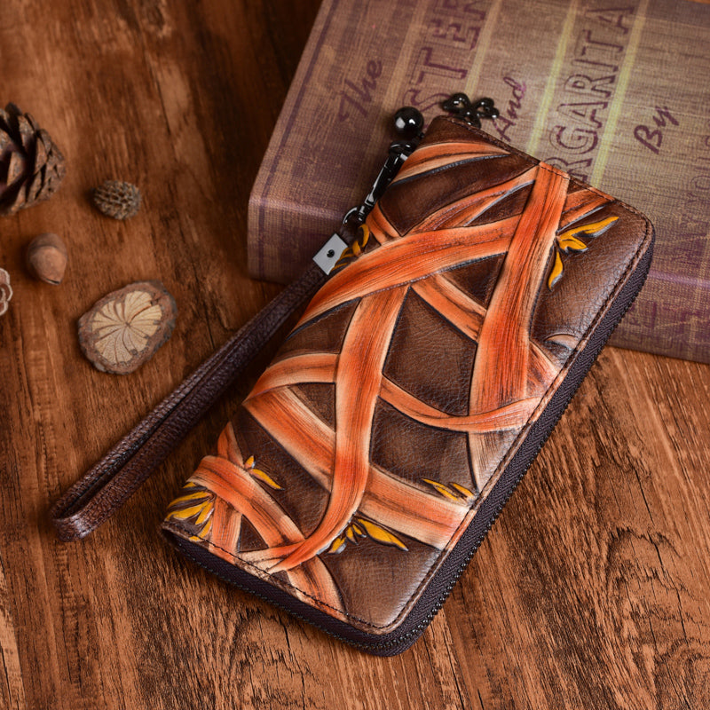 Cool Womens Genuine Leather Clutch Wallet Purse With Card Holder For Ladies Affordable