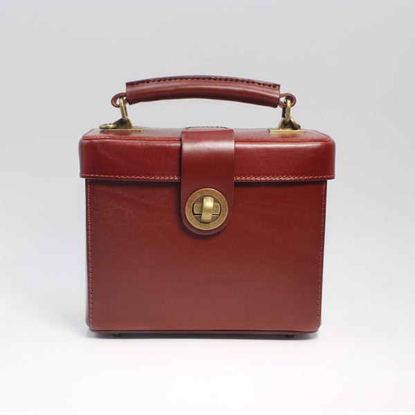 Cube Bag Womens Leather Crossbody Bags Shoulder Bag for Women small